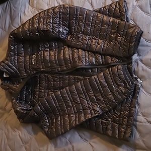 Ladies down sweater jacket size medium
